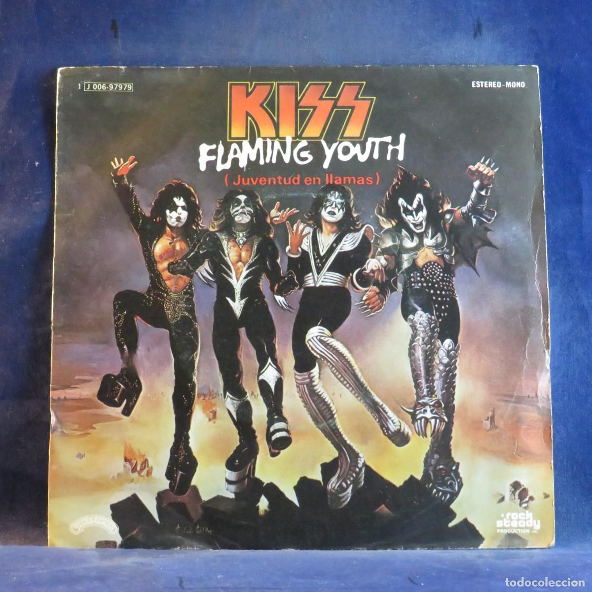 Discos de vinilo: KISS &ndash; FLAMING YOUTH - EP