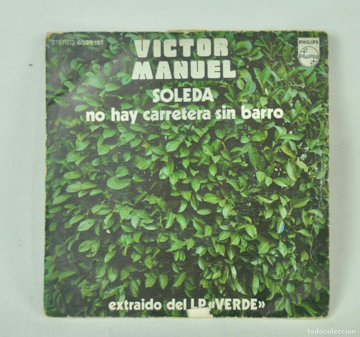 Discos de vinilo: Victor Manuel - Soleda, edici&oacute;n espa&ntilde;ola a&ntilde;o 1973