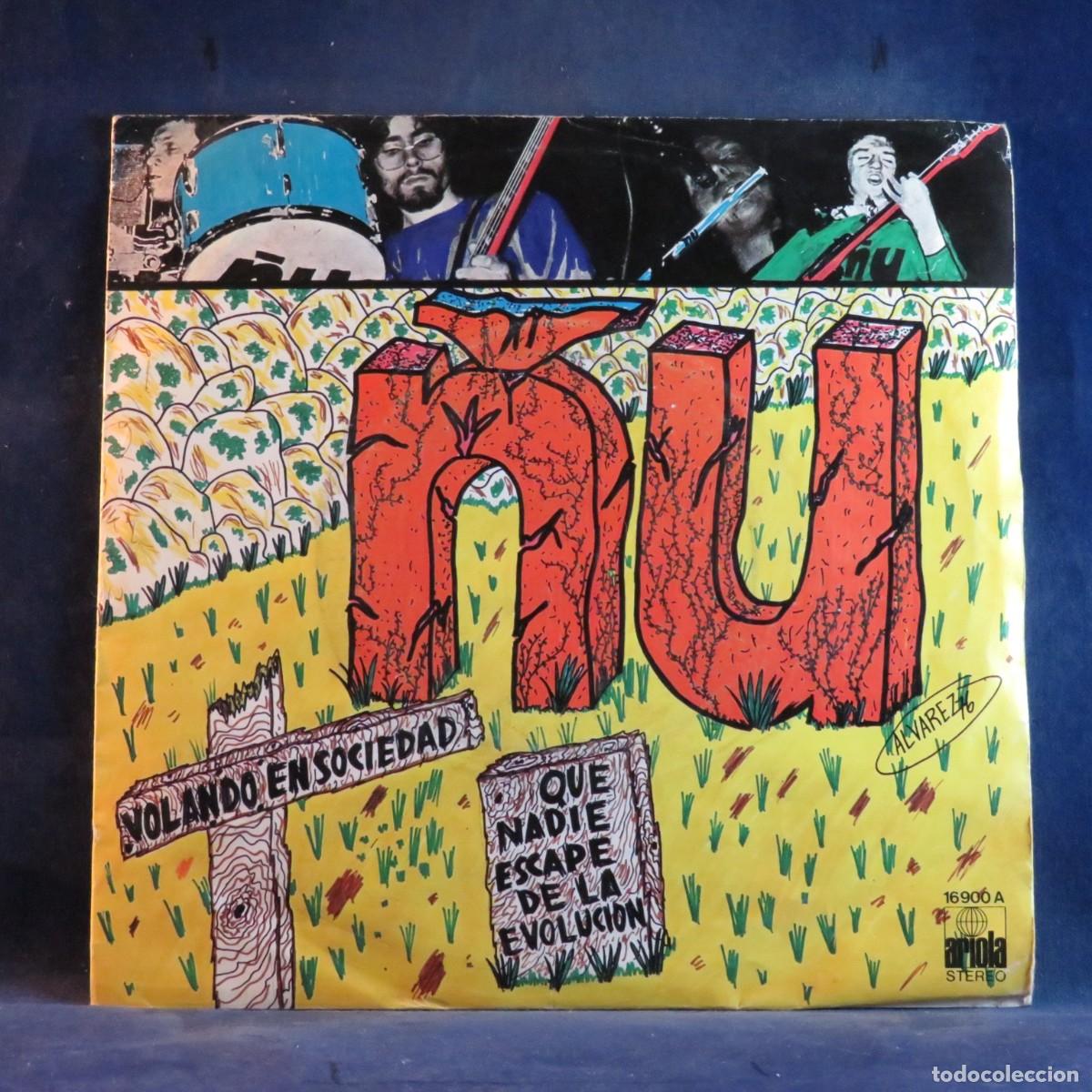 Discos de vinilo: &Ntilde;U &ndash; QUE NADIE ESCAPE DE LA EVOLUCI&Oacute;N / VOLANDO EN SOCIEDAD - EP
