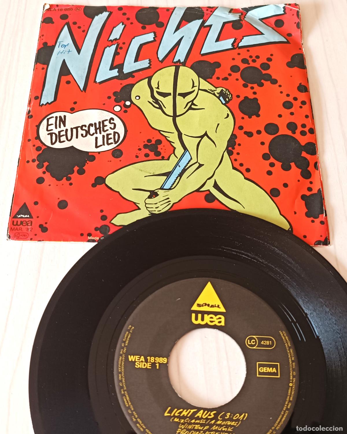 Discos de vinilo: NICHTS - TANGO 2000 WEA EDIC. ALEMANA - 1982 - Foto 2