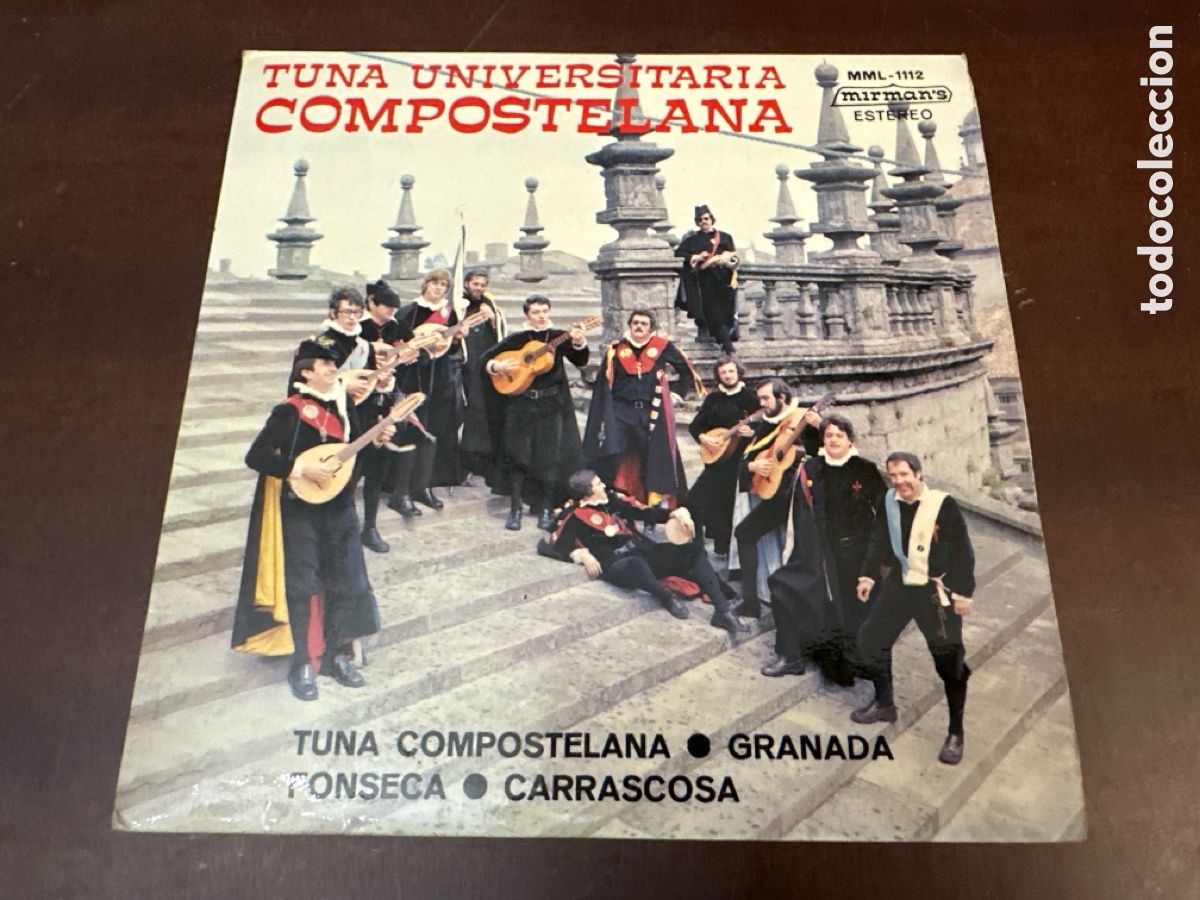 Discos de vinilo: Tuna Universitaria Compostelana Granada Fonseca Carrascosa