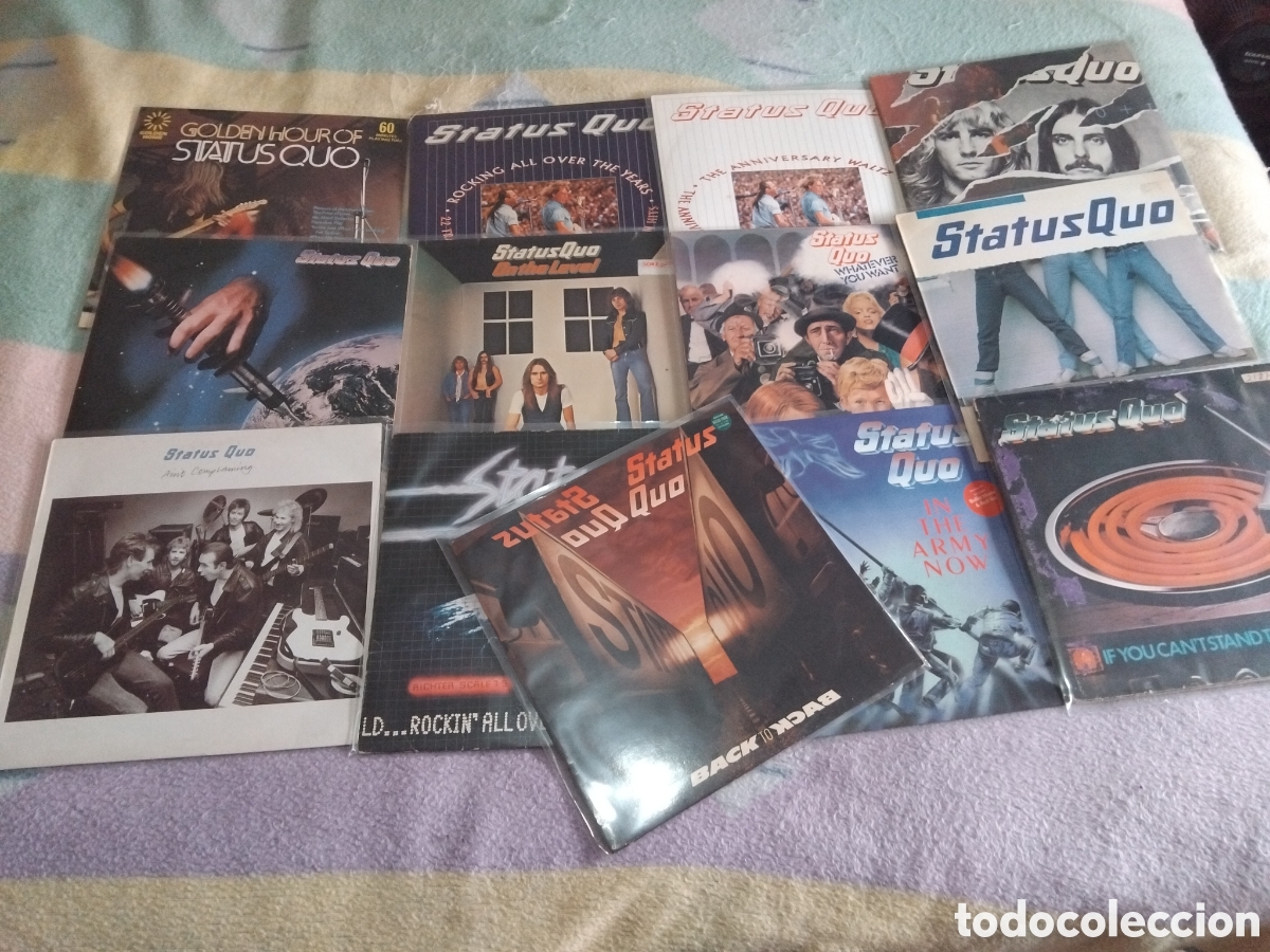 Vinyl-Schallplatten: Status Quo Lote 12 Lps 3 dobles ,Status Quo (Vinilo) y un maxi