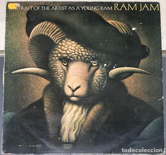 Dischi in vinile: Ram Jam &lrm;- Portrait Of The Artist As A Young Ram - LP Epic &lrm;ref. EPC 82628. Ed. holandesa 1978.