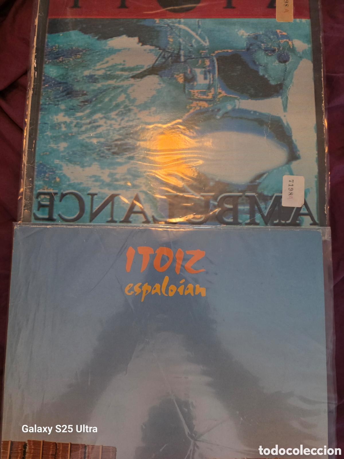 Discos de vinilo: ITOIZ ...AMBULANCE Y ESPALOIAN