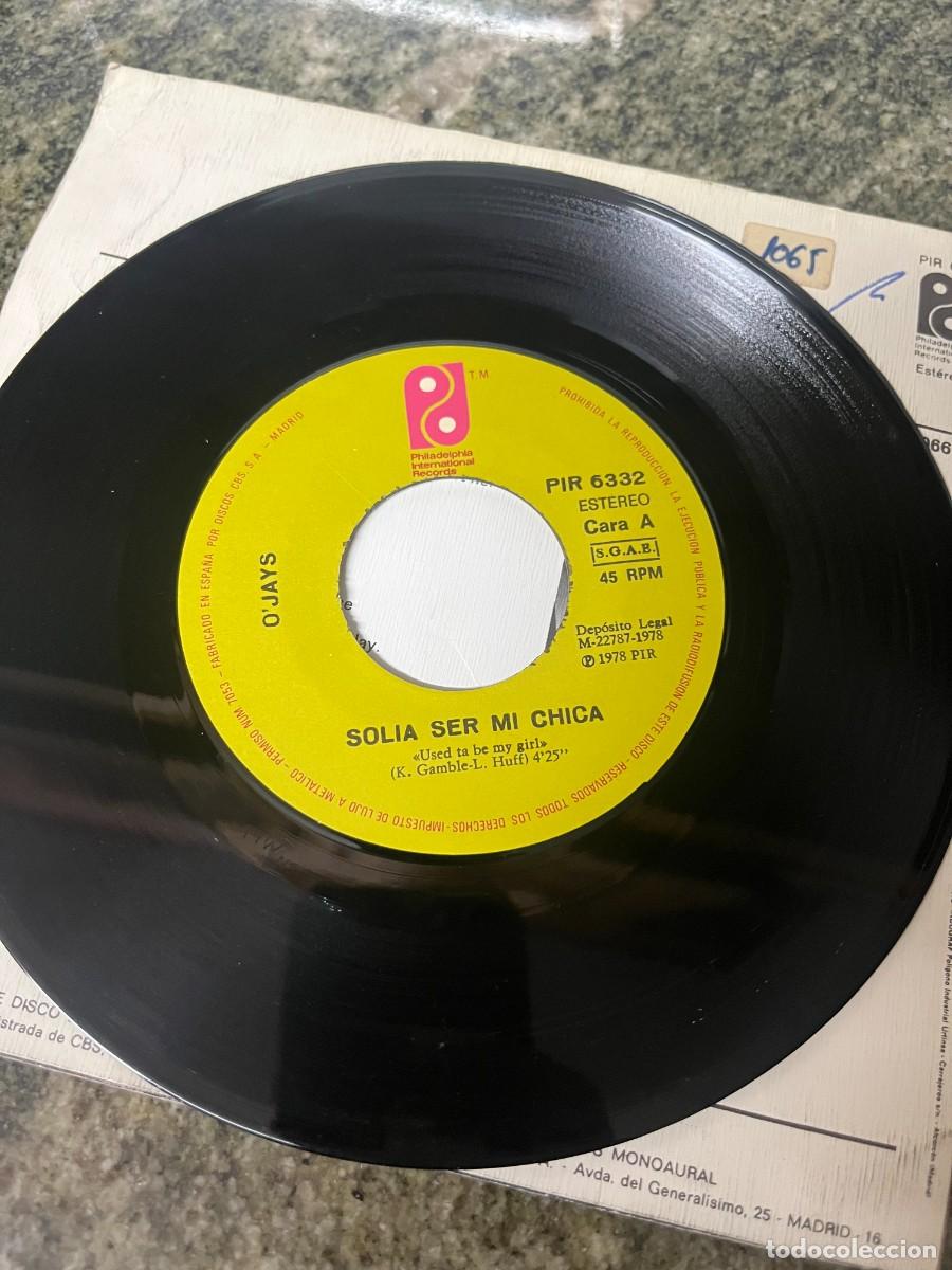 Discos de vinilo: The OJays Solia Ser Mi Chica - Foto 3