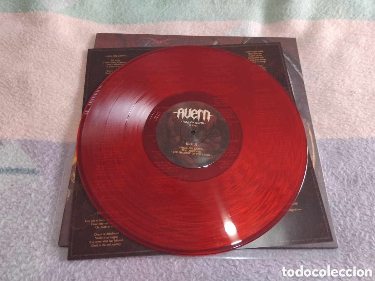 Discos de vinilo: AVERN (HELL ON EARTH) VINILO ROJO - Foto 5