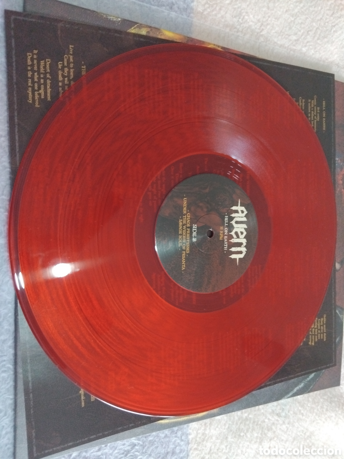 Discos de vinilo: AVERN (HELL ON EARTH) VINILO ROJO - Foto 6
