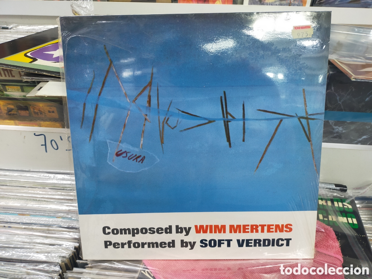 Discos de vinilo: Wim mertens lp with usura precintado Espa&ntilde;a
