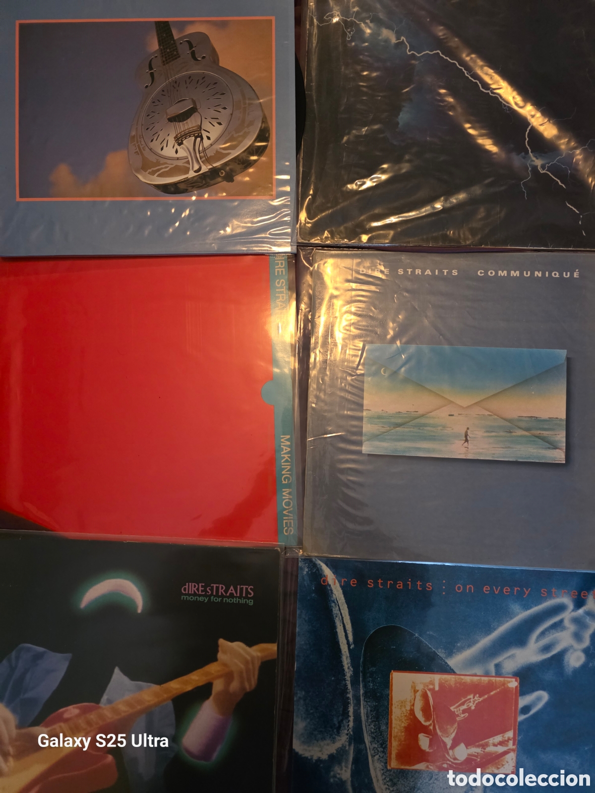 Discos de vinilo: LOTE 6 LPS DIRE STRAITS + 1 E.P 10&rdquo;