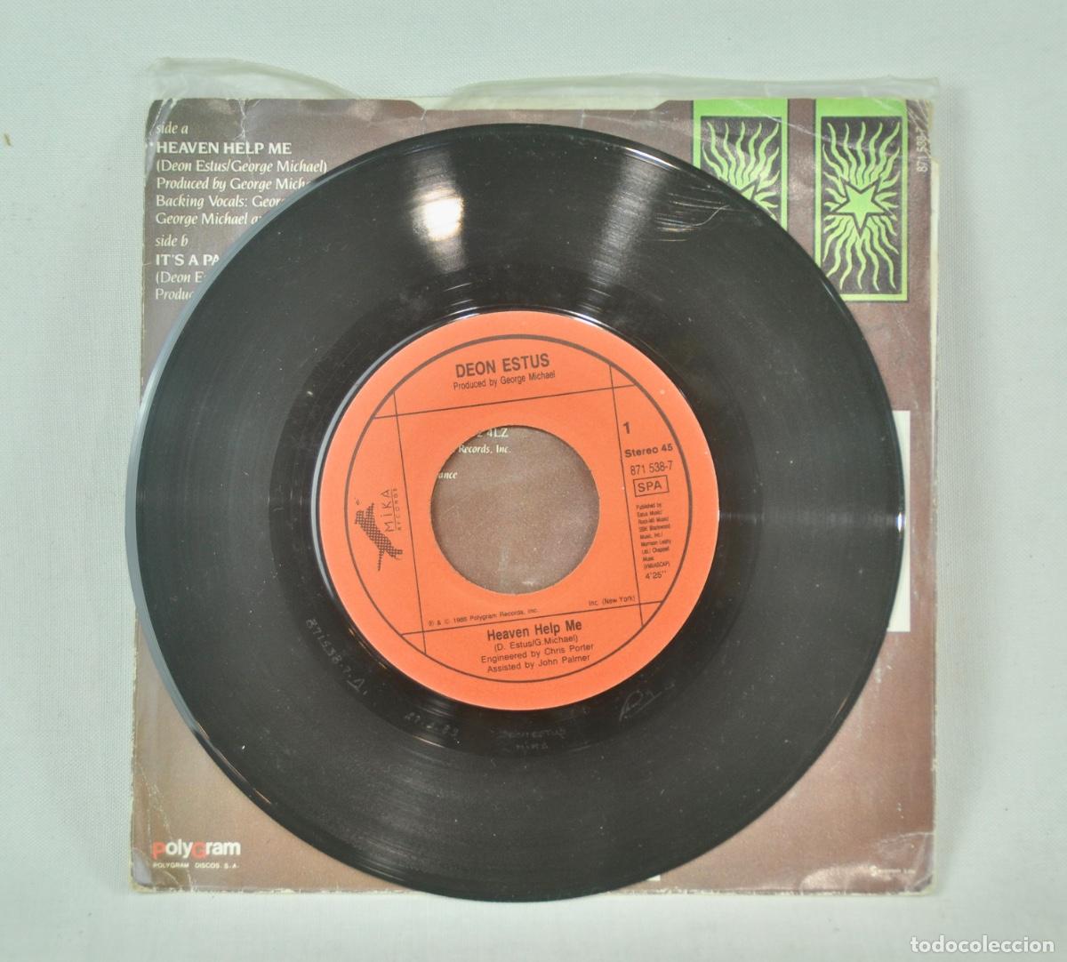 Discos de vinilo: Deon Estus - heaven help me - Foto 3