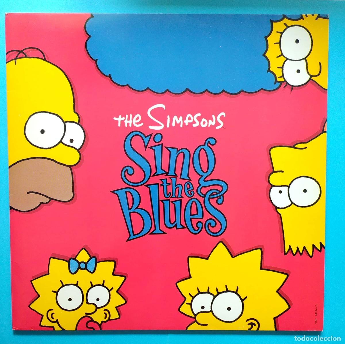 Discos de vinilo: LP THE SIMPSONS - SING THE BLUES