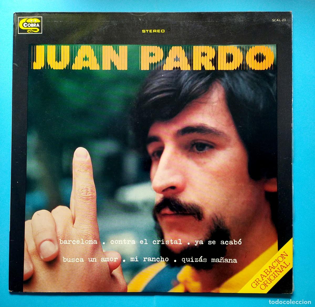 Discos de vinilo: JUAN PARDO - BARCELONA - MUY RARO Y ESCASO LP SELLO COBRA SCAL-23