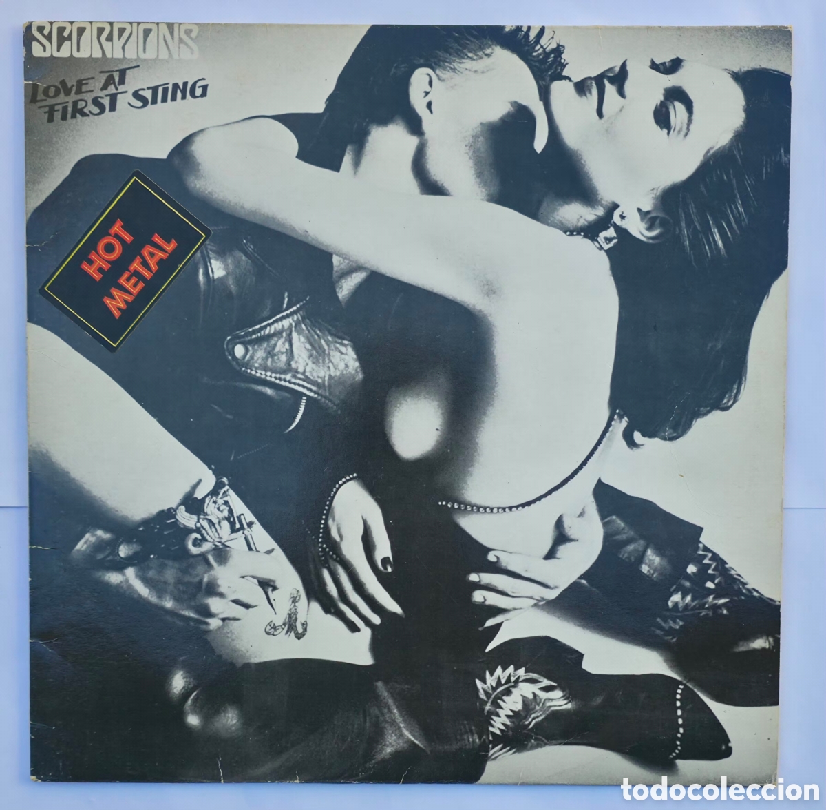 Discos de vinilo: Vinilo LP Scorpions - Love At First Sting (1984) Edici&oacute;n Espa&ntilde;a