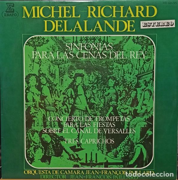 Dischi in vinile: Michel-Richard Delalande, Jean-Fran&ccedil;ois Paillard &ndash; Sinfonias Para Las Cenas Del Rey