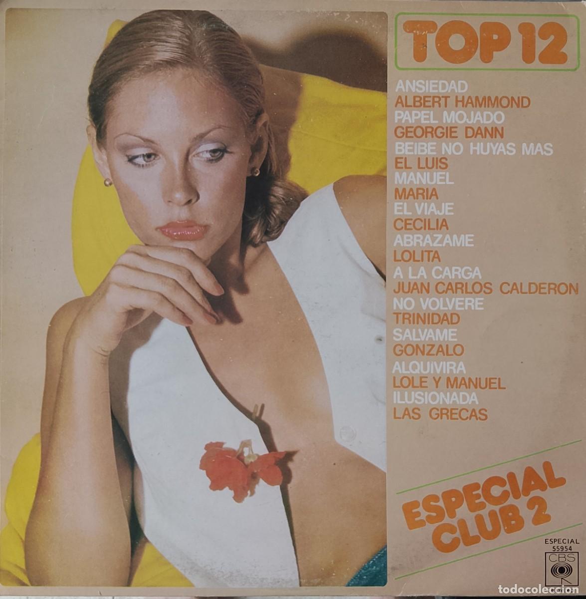 Dischi in vinile: Top 12. Especial Club 2. Vinilo LP.