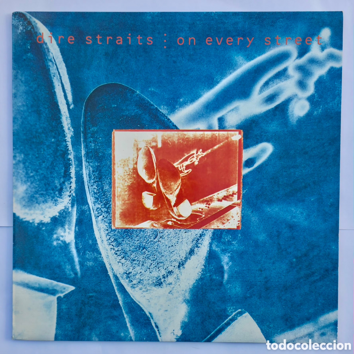 Dischi in vinile: LP Dire Straits - On Every Street (1991) Edici&oacute;n Espa&ntilde;a - Vertigo Original