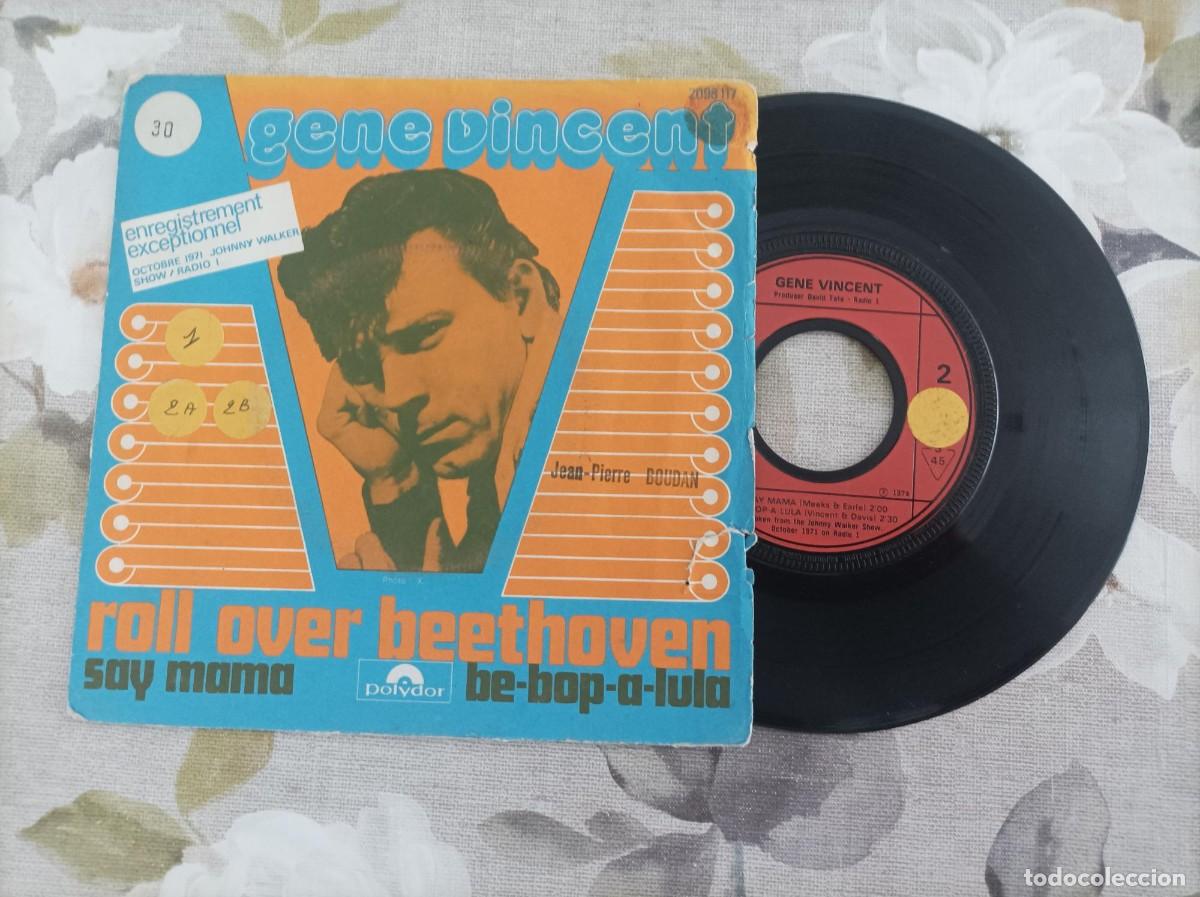 Discos de vinilo: Gene Vincent single -raro- - Foto 1