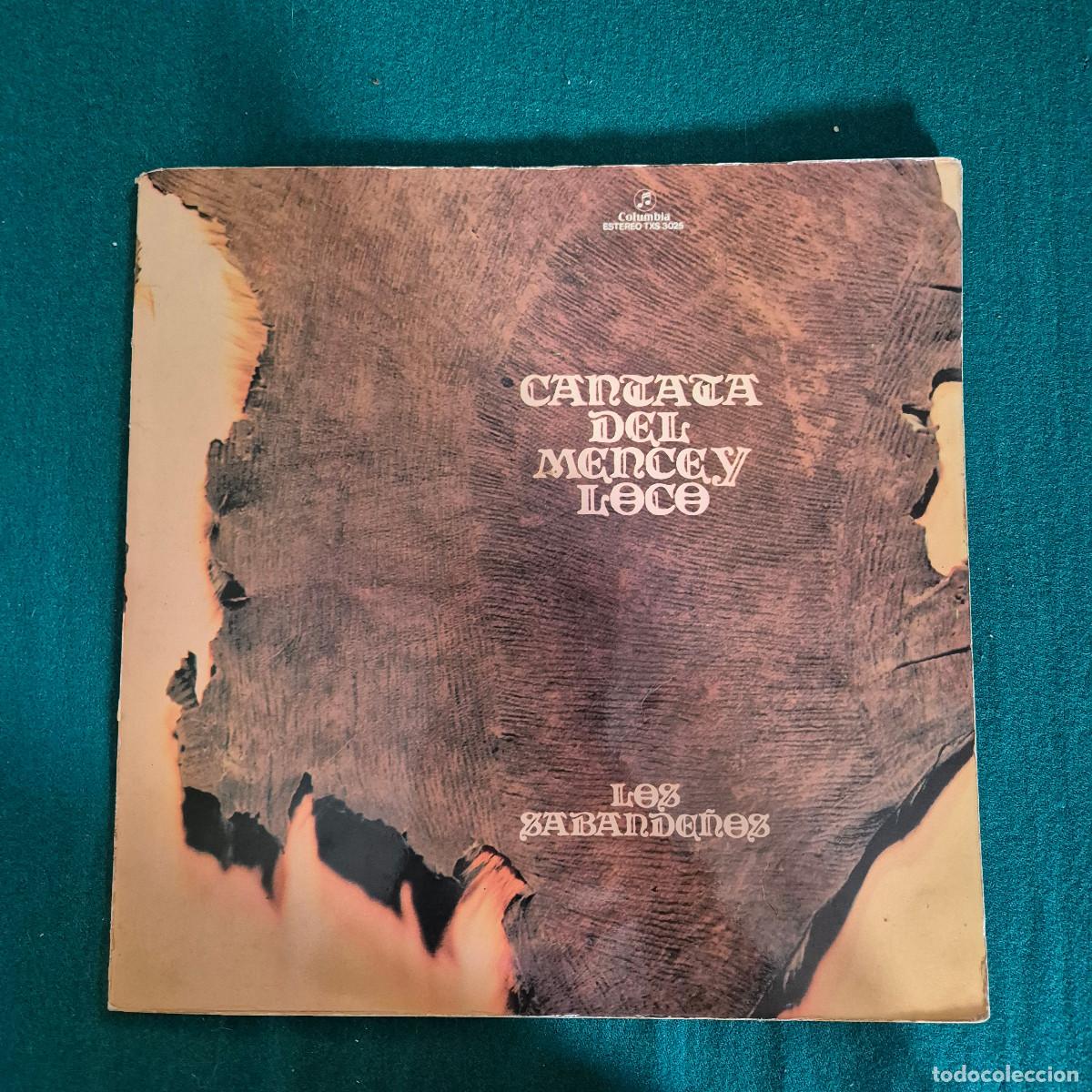 Discos de vinilo: Los Sabande&ntilde;os &ndash; Cantata Del Mencey Loco