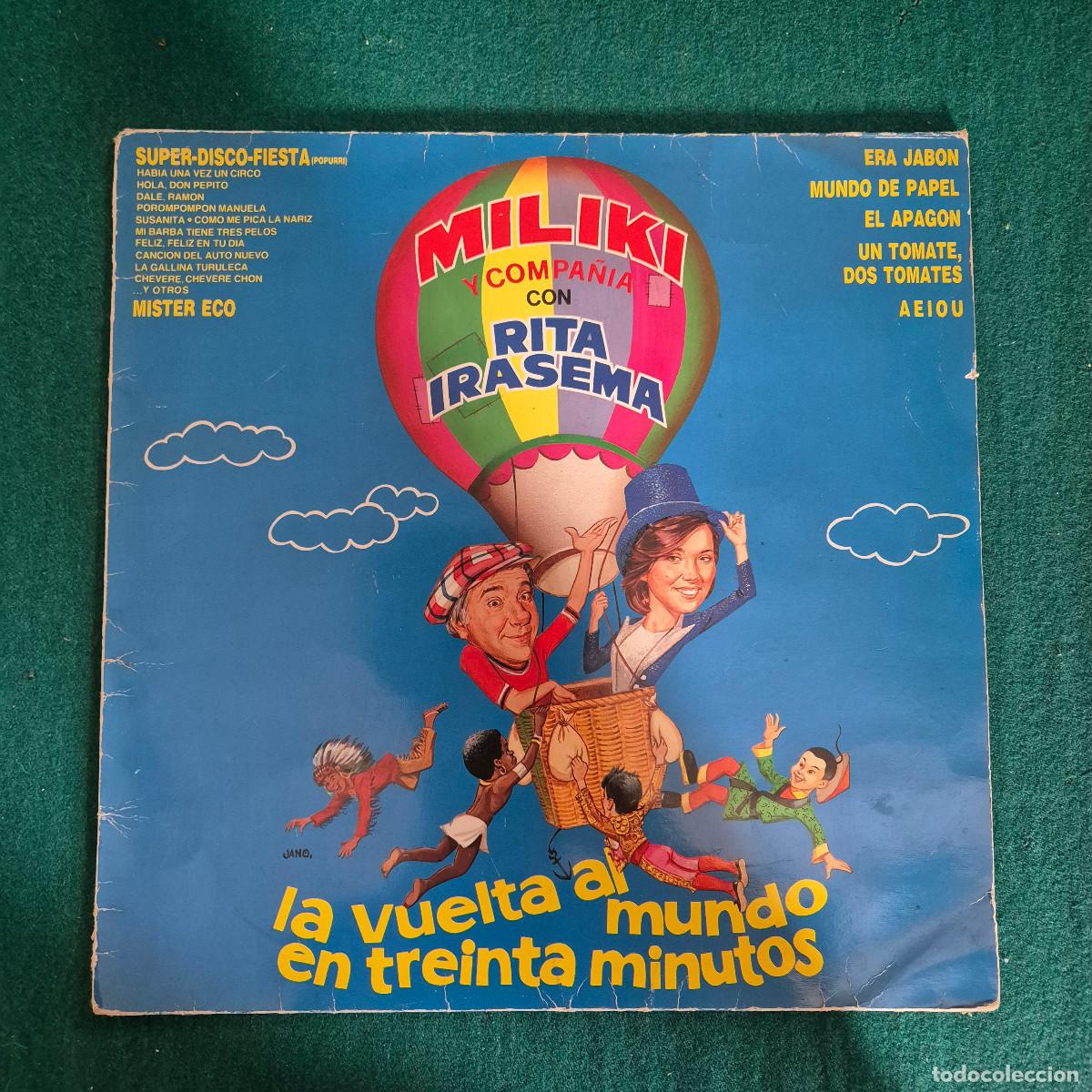 Discos de vinilo: Miliki Y Compa&ntilde;ia* Con Rita Irasema &ndash; La Vuelta Al Mundo En Treinta Minutos