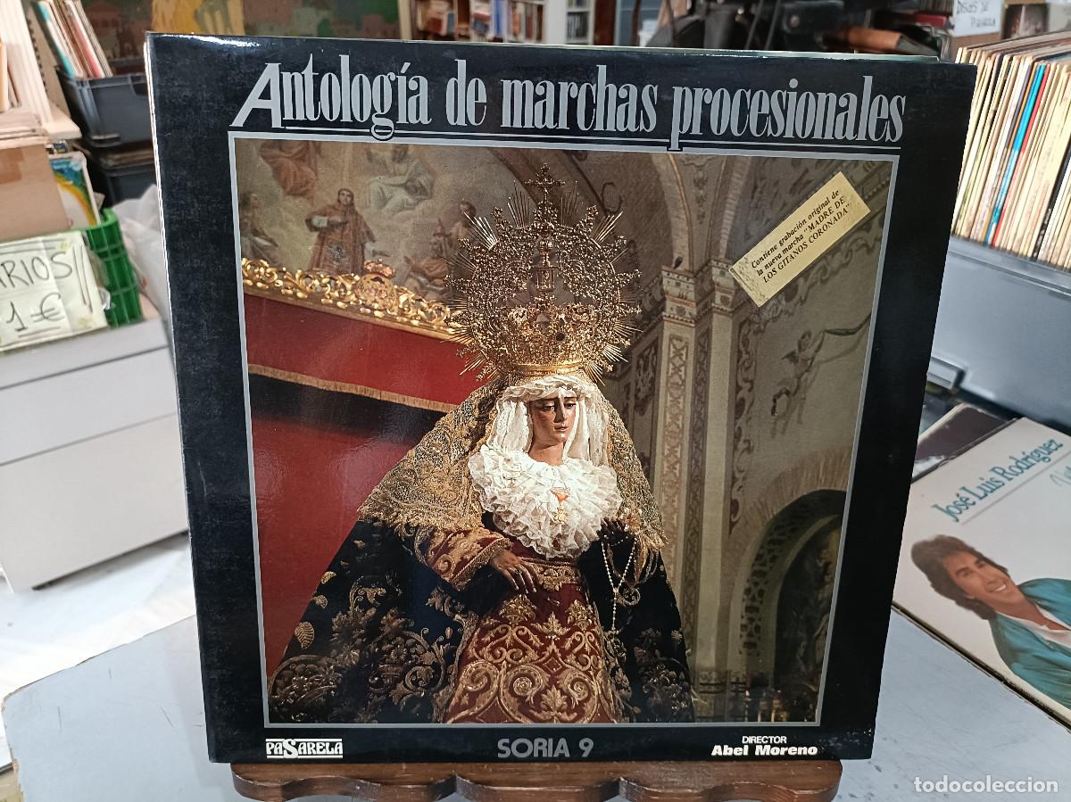 Discos de vinilo: Antolog&iacute;a de Marchas Procesionales - Soria 9 - Doble LP. sello Pasarela 1988