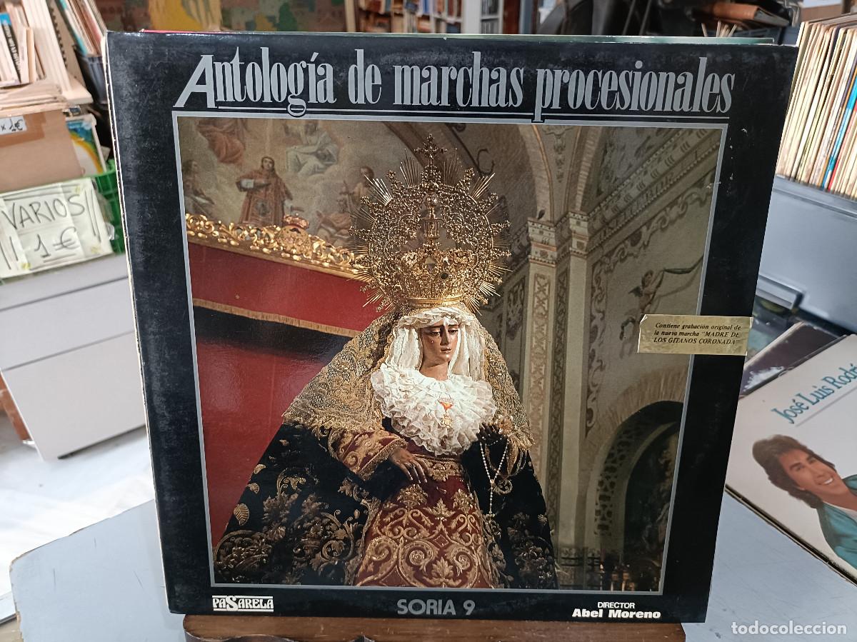 Discos de vinilo: Antolog&iacute;a de Marchas Procesionales - Soria 9 - Doble LP. sello Pasarela 1988