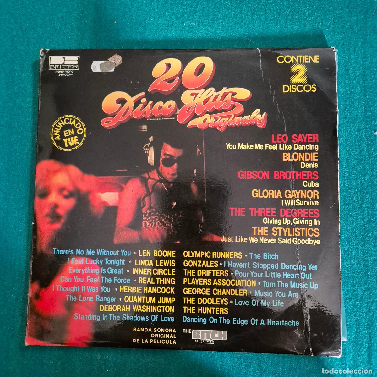 Discos de vinilo: 20 Disco Hits Originales (Banda Sonora Original De La Pelicula The Bitch - El Placer)