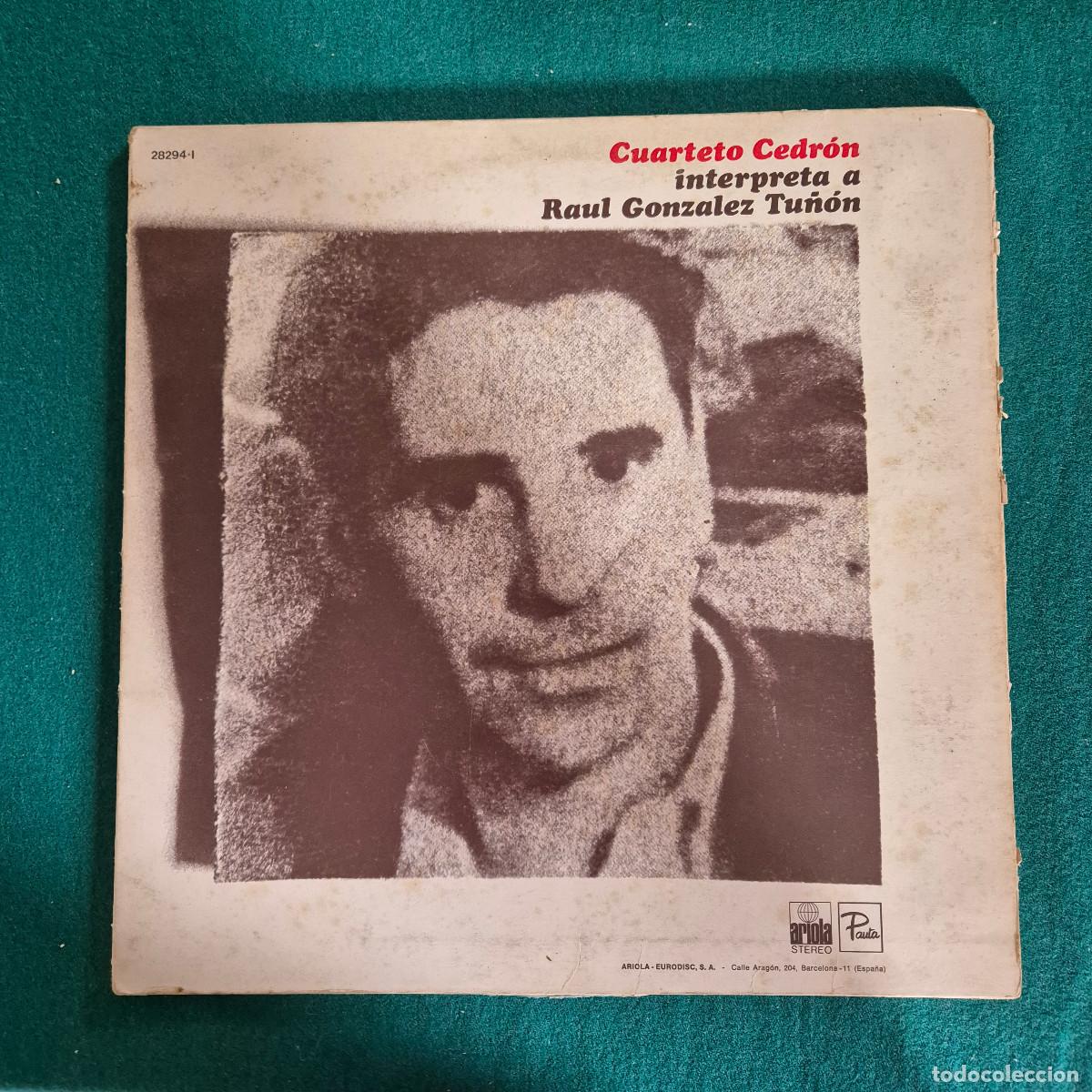 Discos de vinilo: Paco Iba&ntilde;ez / Cuarteto Cedr&oacute;n* &ndash; Paco Iba&ntilde;ez Interpreta A Pablo Neruda / Cuarteto Cedr&oacute;n Interpreta - Foto 1