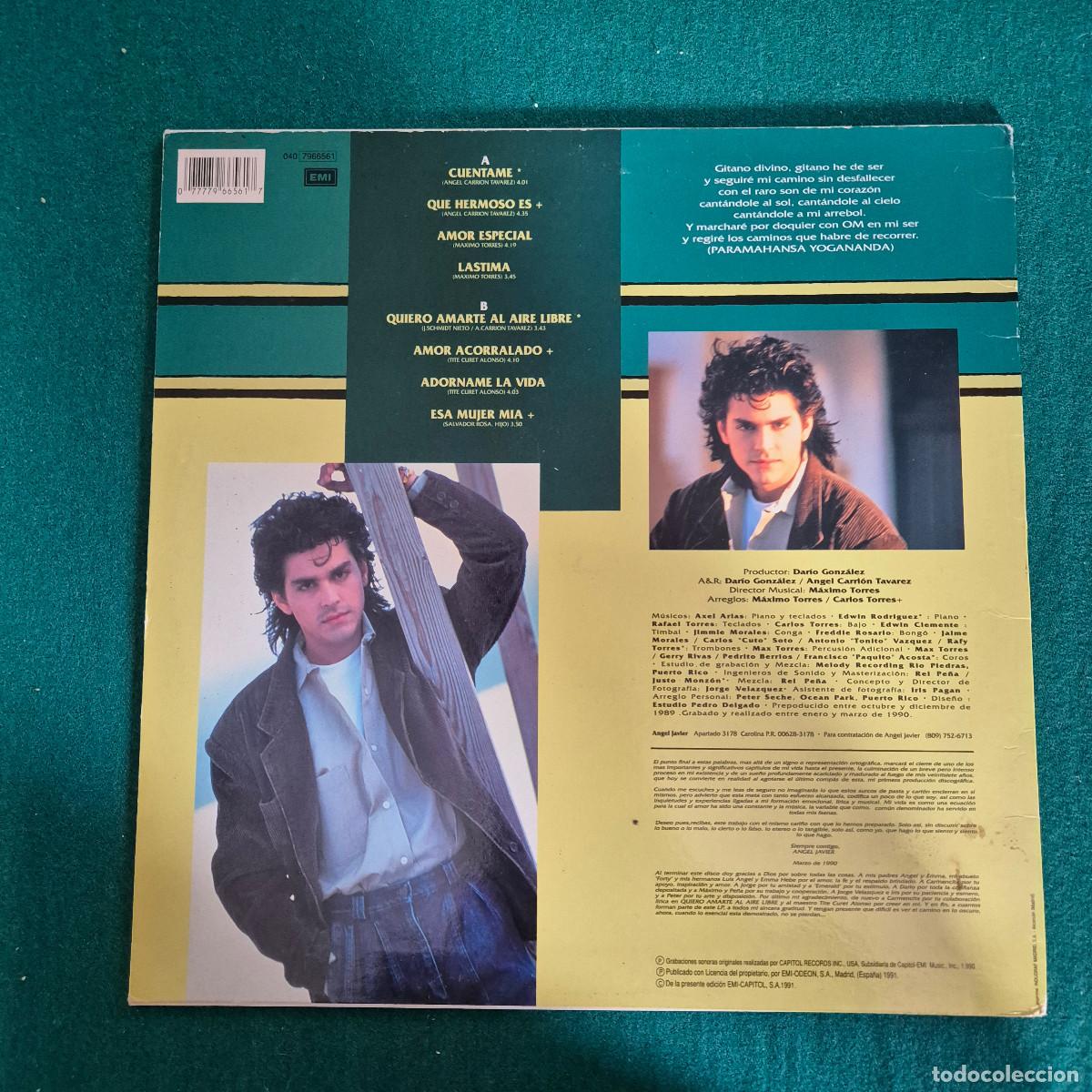 Discos de vinilo: Angel Javier &ndash; En Cada Lugar - Foto 2