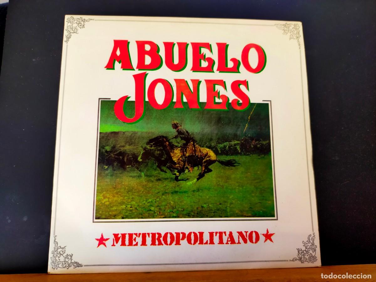 Discos de vinilo: ABUELO JONES. METROPOLITANO. TRES CIPRESES. DRO. 1 TEMA AMBAS CARAS. 1992.