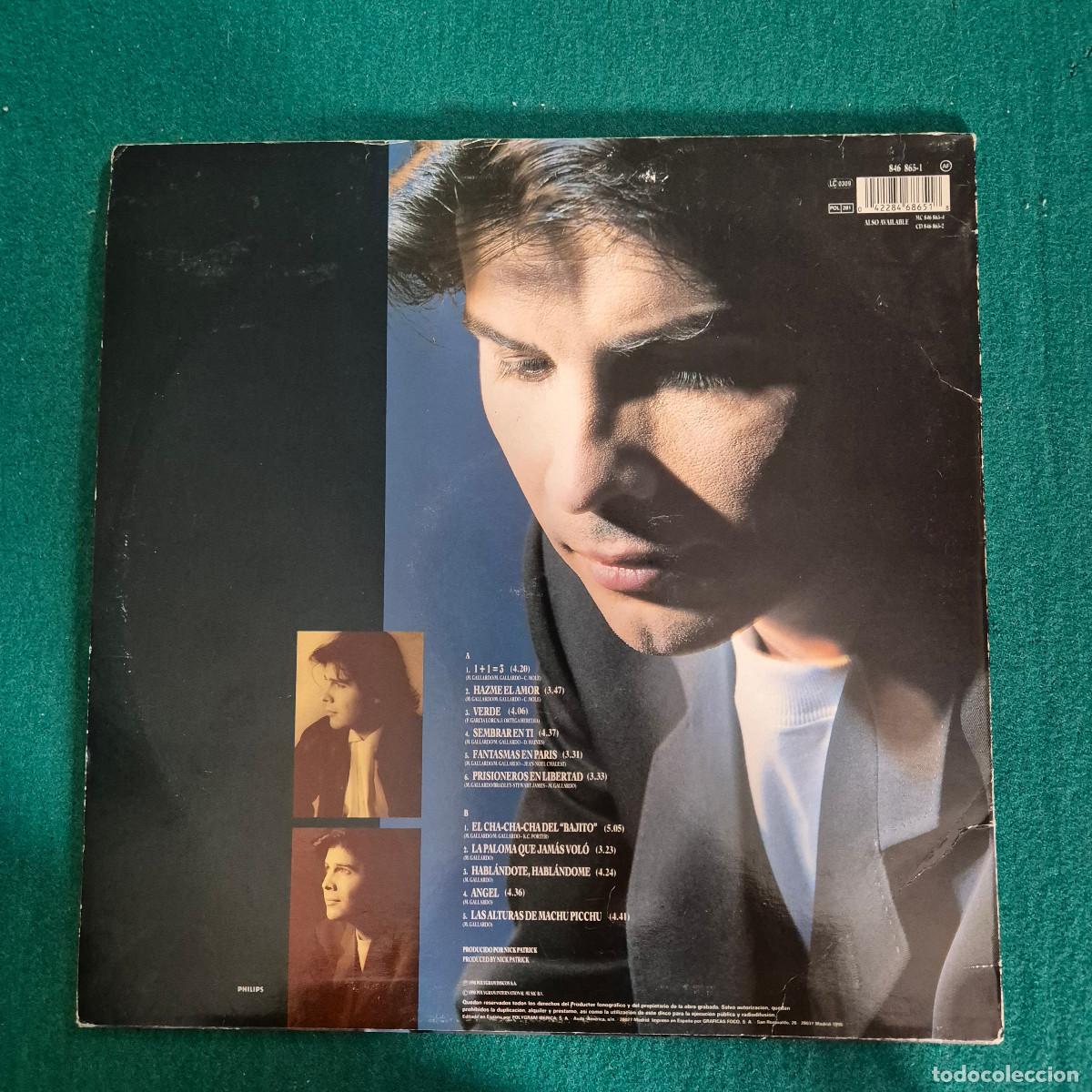 Discos de vinilo: Miguel Gallardo &ndash; 1+1=3 - Foto 2