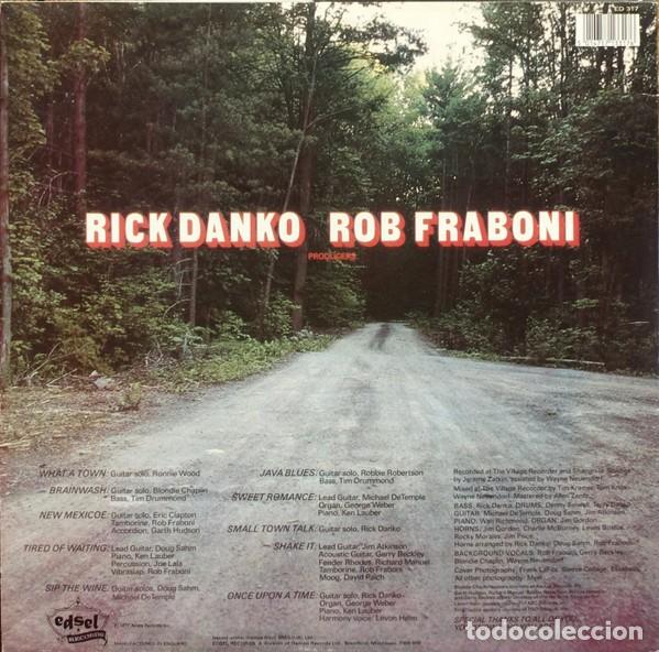 Discos de vinilo: Rick Danko &ndash; Rick Danko - Foto 2