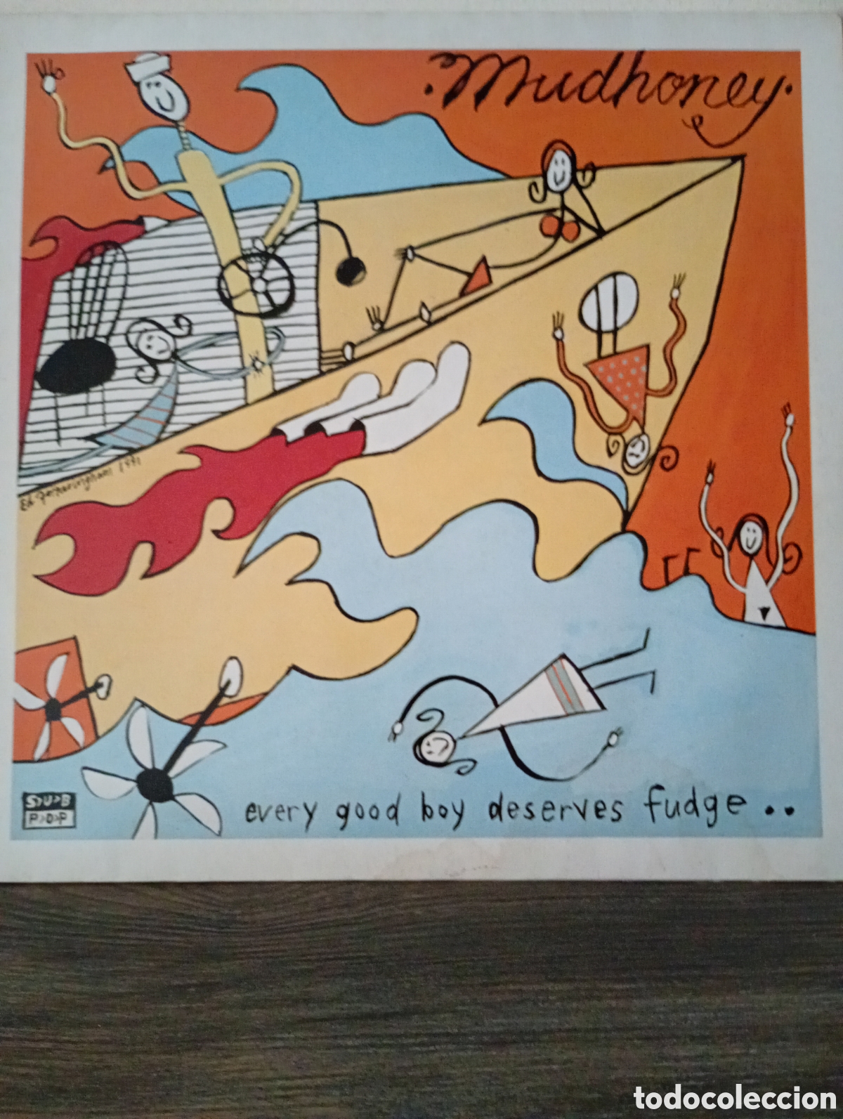 Discos de vinilo: Mudhoney, every good boy deserves fudge 1991