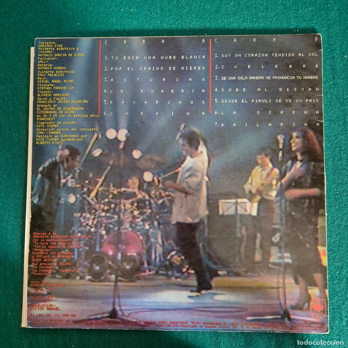 Discos de vinilo: V&iacute;ctor Manuel &ndash; En Directo - Foto 2