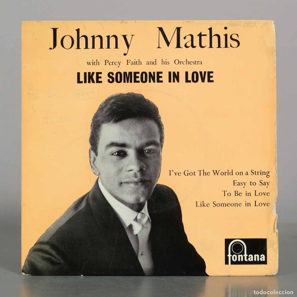 Discos de vinilo: EP. Like Someone in Love - Johnny Mathis, Percy Faith and his Orchestra