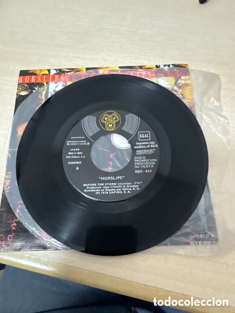 Discos de vinilo: DISCO VINILO HORSLIPS EXTRA&Iacute;DO DEL L.P. ALIENS 1978 - Foto 2