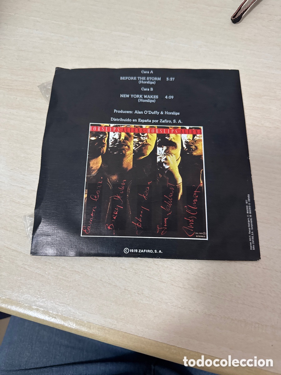 Discos de vinilo: DISCO VINILO HORSLIPS EXTRA&Iacute;DO DEL L.P. ALIENS 1978 - Foto 4