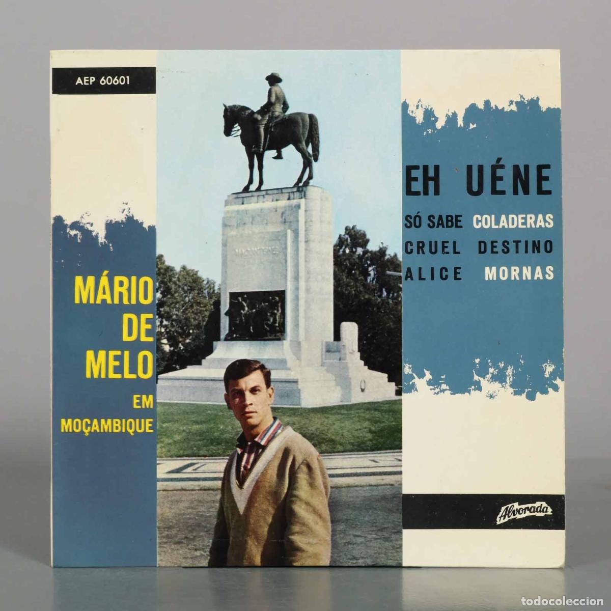 Discos de vinilo: EP. M&aacute;rio de Melo - Em Mo&ccedil;ambique. CON AUTOGRAFO ARTISTA