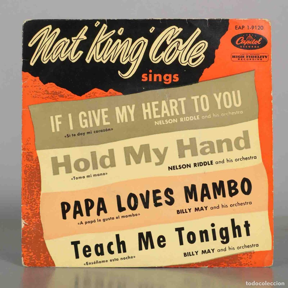 Discos de vinilo: EP. Nat King Cole Sings - Nelson Riddle, Billy May