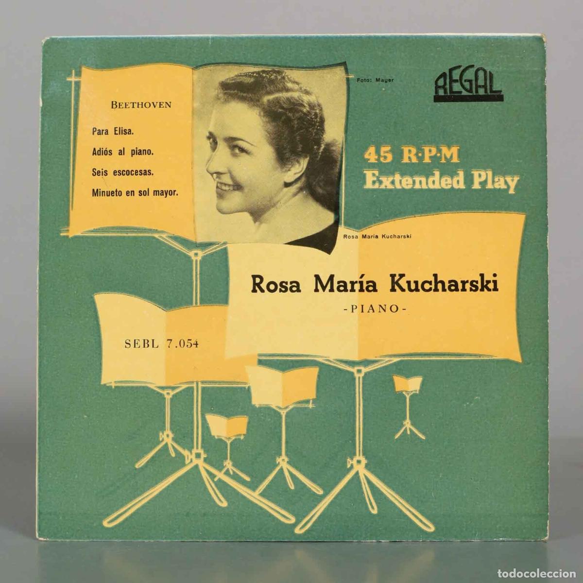Discos de vinilo: EP. Beethoven - Rosa Mar&iacute;a Kucharski
