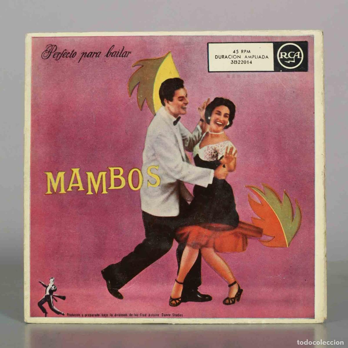 Discos de vinilo: EP. Perfecto Para Bailar Mambos - Tito Rodriguez, Tito Puente, Aldemaro Romero