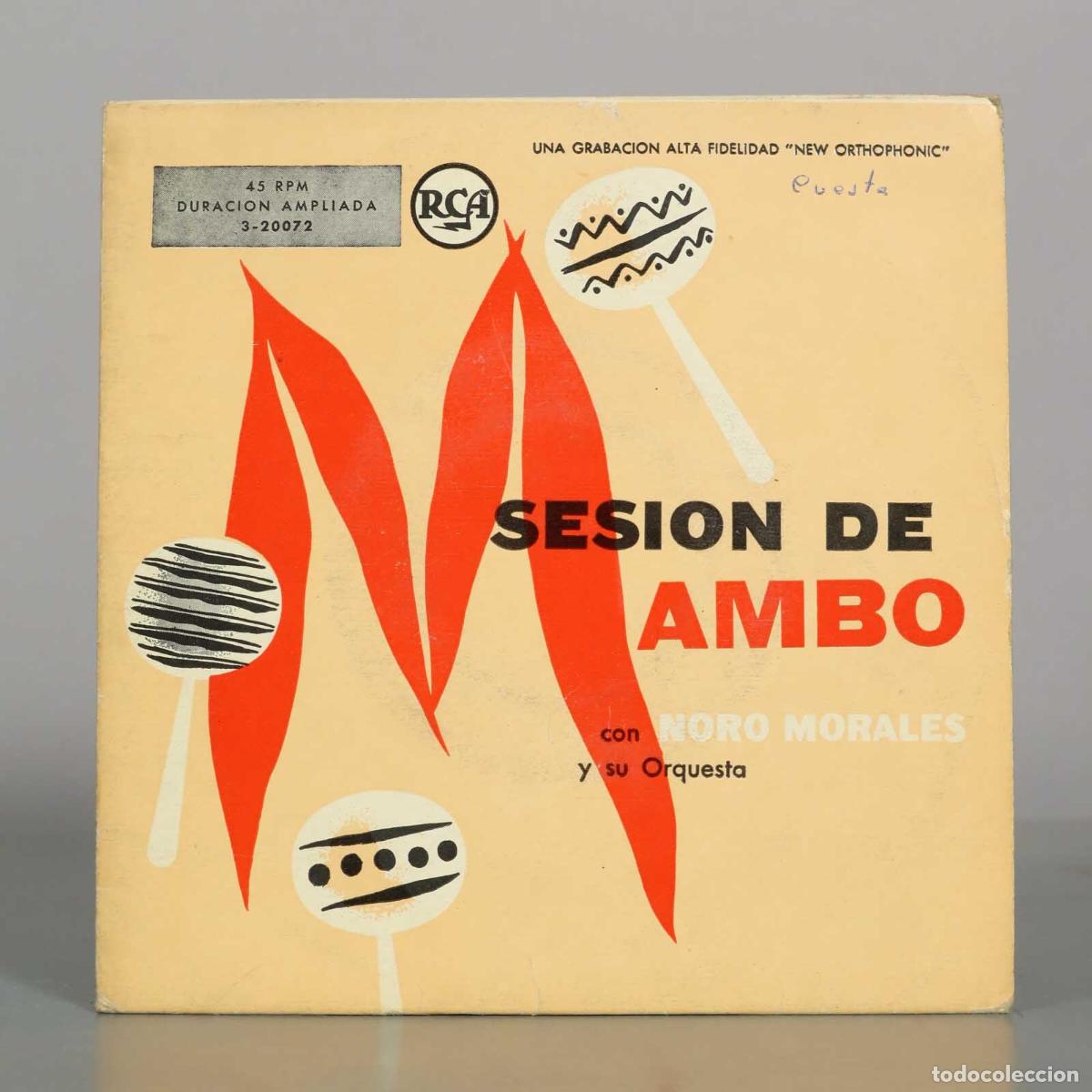 Discos de vinilo: EP. Sesi&oacute;n de mambo - Noro Morales y su Orquesta