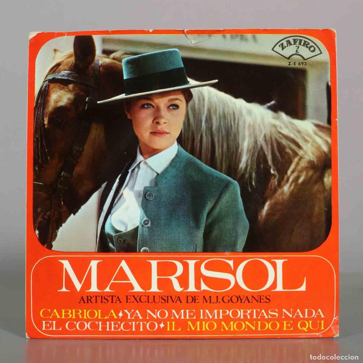 Discos de vinilo: EP. Cabriola - Ya No Me Importas Nada - El Cochecito - Il Mio Mondo E Qui - Marisol