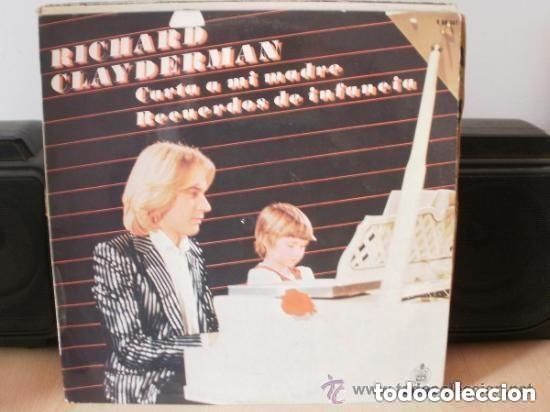 Discos de vinilo: RICHARD CLAYDERMAN Carta a mi madre Recuerdos de infancia