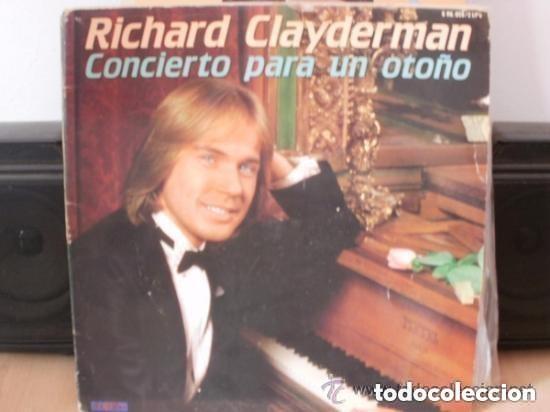 Discos de vinilo: RICHARD CLAYDERMAN Concierto para un oto&ntilde;o