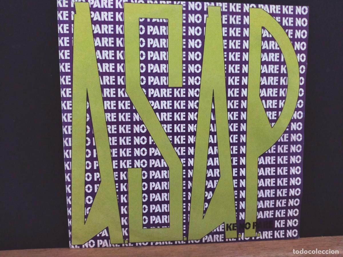 Discos de vinilo: ASAP. KE NO PARE. &Eacute;NFASIS RECORDS. 1 TEMA. DISCO PROMOCIONAL. 1996