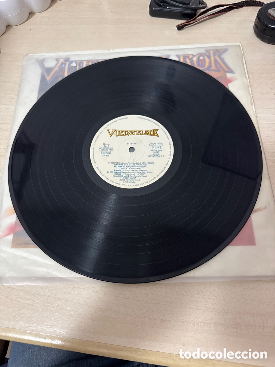 Discos de vinilo: DISCO VINILO VUELVE EL ROK 1980 - Foto 2