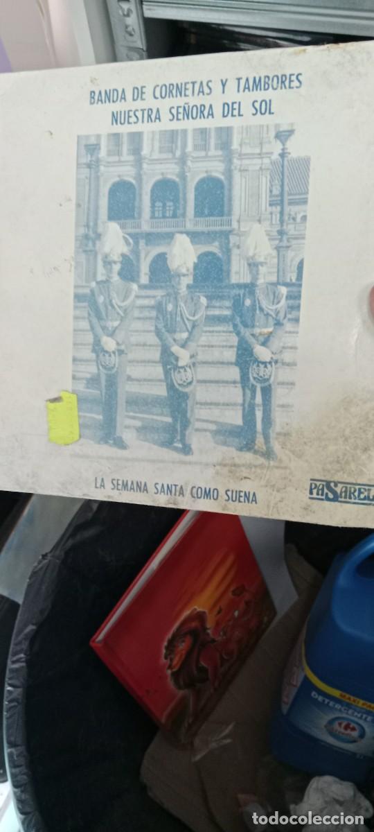 Discos de vinilo: BANDA CORNETAS Y TAMBORES NUESTRA SE&Ntilde;ORA DEL SOL // LA VIRGEN LLORA // PROMOCIONAL // 1989 // BAL-5