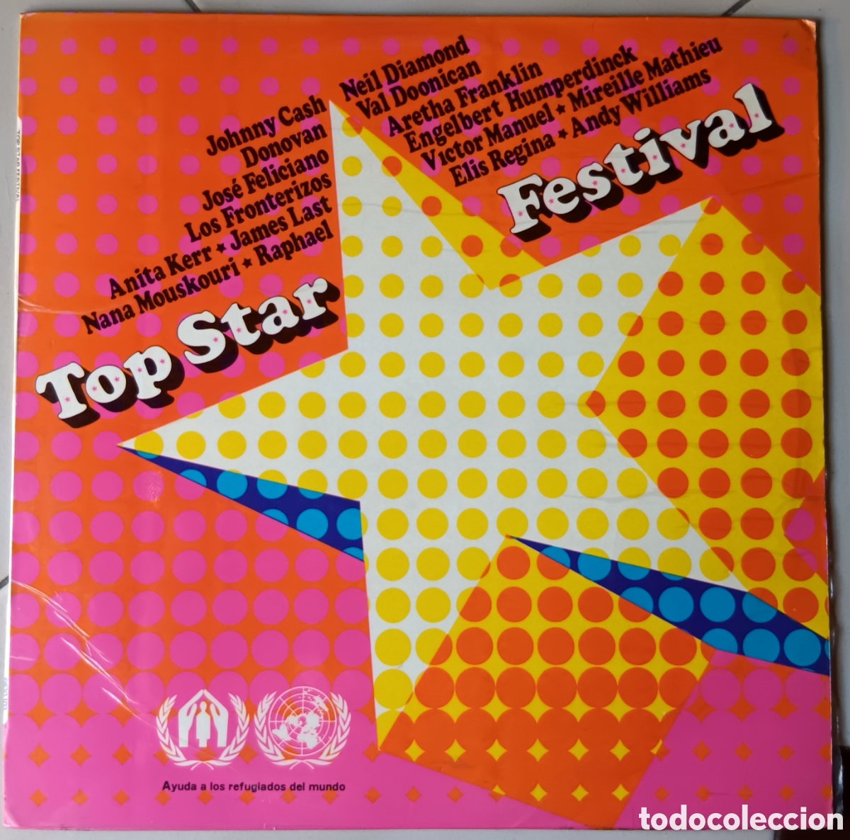 Discos de vinilo: MUSICA GOYO ● LP ● TOP STAR FESTIVAL ● VVAA ● AA99 X0224 ●