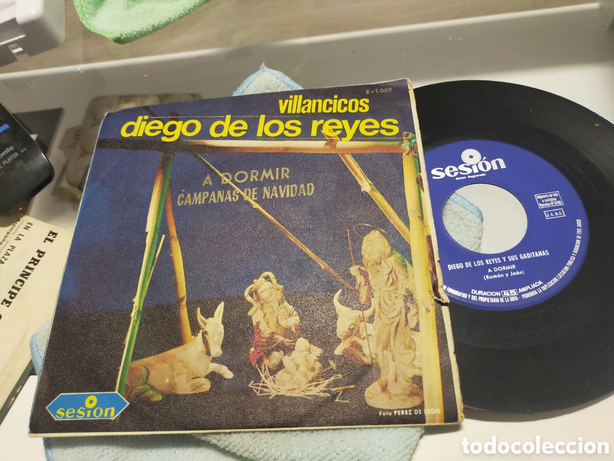 Discos de vinilo: Diego de los Reyes single a dormir 1966 rareza