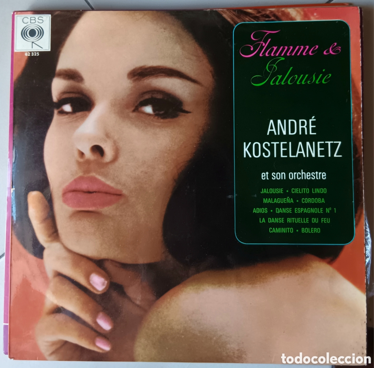 Discos de vinilo: MUSICA GOYO ● LP ● ANDRE KOSTELANETZ ● FLAMME ET JALOUSIE ● AA99 X0224 ●